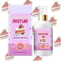 Xịt Sữa Toàn Thân Ngọt Ngào, Xịt Sữa Dưỡng Thể Vanilla Cream Puff, Xịt Tinh Dầu Dưỡng Thể Tự Nhiên Cho Da Phát Sáng