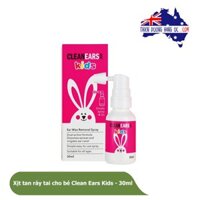 Xịt tan ráy tai cho bé Clean Ears Kids - 30ml