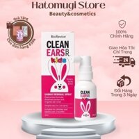 Xịt tan ráy tai cho bé Clean Ears Kids 30ml của Úc / Xịt vệ sinh tai trẻ em Chính Hãng
