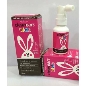 Xịt tan ráy tai Clean ears Kids 30ml