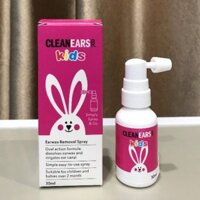 Xịt tan ráy tai Clean Ears Kids 30ml