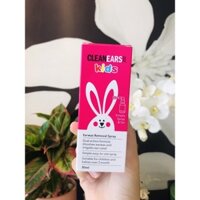 Xịt tan ráy tai Clean Ears Kids 30ml (Úc)