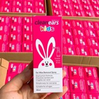 Xịt tan ráy tai Clean Ears Kids 30ml của Úc