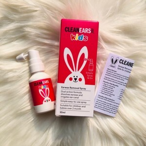 Xịt tan ráy tau Cleanears Kids 30ml