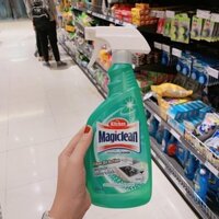 Xịt tẩy bếp Magiclean Thái Lan Magicclean for kitchen 500ml hàng chuẩn Kao Thái Lan