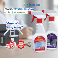 Xịt Tẩy cặn canxi trên kính nhà tắm và cặn bám vòi nước inox 304, Faster Plus 500ml