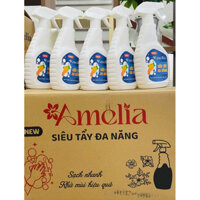 Xịt tẩy đa năng AMELIA 500ml, tẩy sạch mọi vết bẩn