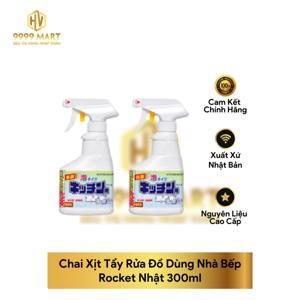 Xịt tẩy rửa nhà bếp dạng bọt Rocket Soap chai 300ml
