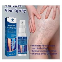 Xịt Thảo Dược Tĩnh Mạch Varicose Vein Spray 30ml - Cải Thiện Suy Giãn Tĩnh Mạch Hỗ Trợ Tuần Hoàn - liulyshop6802