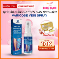 Xịt Thảo Dược Varicose Viens Spray Cải Thiện Giãn Tĩnh Mạch - Rối Loạn Suy Tĩnh Mạch - Phục Hồi Da