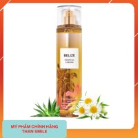 Xịt thơm Bath & Body Works Belize Tropical Cabana - 236ml, Nước hoa Mỹ, Xit thơm hương nước hoa chính hãng