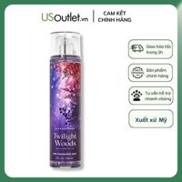 Xịt thơm body mist Bath And Body Works Twilight Woods Fragrance Mist 236ML