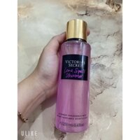 Xịt thơm body Victoria's Secret Love spell ánh nhũ 250 ml .hot