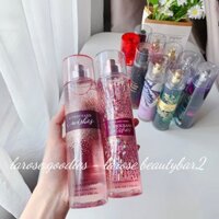 Xịt thơm bodymist/ sữa tắm Bath and Bodyworks A Thousand Wishes