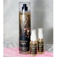 Xịt thơm- kem dưỡng toàn thân Bath & Body Works Body Mist Into The Night 236ml
