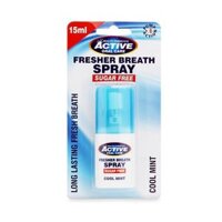 Xịt Thơm Miệng Beauty Formulas Active Oral Care Fresher Breath Spray Cool Mint 15ml