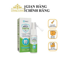Xịt Thơm Miệng Biolg Teeth Giảm Đau Răng & Phục Hồi Răng Bị Viêm, Sâu