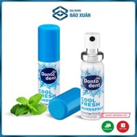 Xịt thơm miệng Dontodent cool fresh 15ml - Hàng nội địa Đức