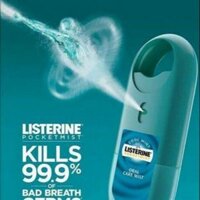 XỊT THƠM MIỆNG LISTERINE DIỆT 99,99% VI KHUẨN