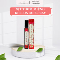 Xịt Thơm Miệng Nam Nữ Vị Dâu Tây Kiss On Me - Kissing Spray lọ 10ml