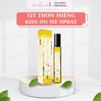 Xịt Thơm Miệng Nam Nữ VỊ Dứa Kiss On Me - Kissing Spray lọ 10ml