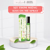 Xịt Thơm Miệng Nam Nữ Vị Ổi Đào Kiss On Me - Kissing Spray lọ 10ml