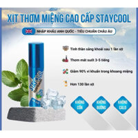 Xịt Thơm Miệng STAYCOOL Hương Bạc Hà Thơm Mát Tức Thì Diệt Vi Khuẩn 99%