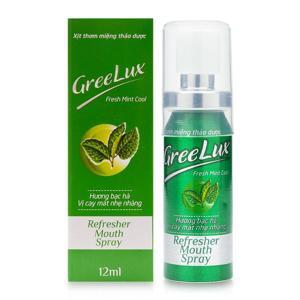 Xịt thơm miệng thảo dược Greelux Fresh Mint Cool 12ml
