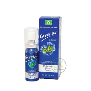 Xịt thơm miệng thảo dược Greelux Extra Cool 12ml