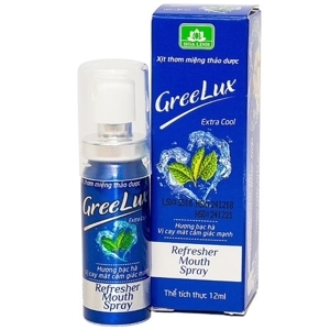 Xịt thơm miệng thảo dược Greelux Extra Cool 12ml