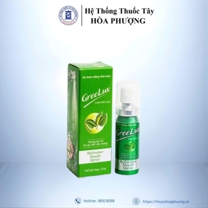 Xịt thơm miệng thảo dược Greelux Fresh Mint Cool 12ml