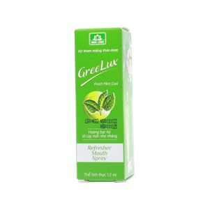 Xịt thơm miệng thảo dược Greelux Fresh Mint Cool 12ml