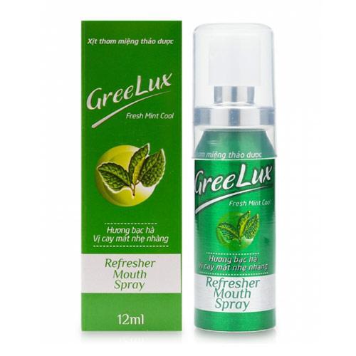 Xịt thơm miệng thảo dược Greelux Extra Cool 12ml
