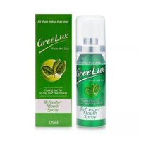 Xịt thơm miệng thảo dược Greelux Fresh Mint Cool Hoa Linh (12ml)