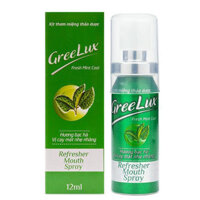 Xịt thơm miệng thảo dược Greelux, hử mùi hôi miệng, mùi thức ăn