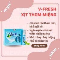 Xịt Thơm Miệng VFRESH (1 Chai) - Khử Mùi Hôi Thức Ăn, Dạ Dày, Thuốc Lá, Giúp Khử Trùng Và Bảo Vệ Răng Miệng Toàn Diện.