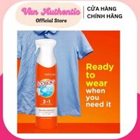 Xịt thơm quần áo Bounce Mỹ Rapid Touch Up 3 in 1 giúp quần áo thơm thẳng chống nhăn khử mùi 275g