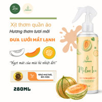 Xịt thơm quần áo JULYHOUSE hương dưa lưới dung tích 280ml