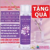 Xịt thơm quần áo nước hoa xả vải xịt xả vải khô xanh plus nước xả vải nước hoa xả quần áo lưu hương khử mùi ẩm mốc 100ml