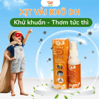 Xịt Thơm Quần Áo Xả Vải Khô DH Lưu Hương Và Làm Mềm Vải