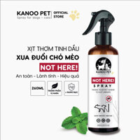 Xịt thơm tinh dầu xua đuổi chó mèo NOT HERE ngăn chó mèo cắn phá, phóng uế sai chỗ, khử mùi, khử khuẩn hiệu quả – 260ml