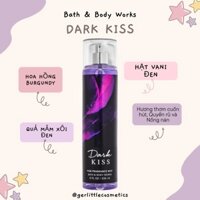 Xịt Thơm Toàn Thân Bath & Body Works - DARK KISS
