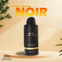 Xịt thơm toàn thân Bath & Body Works NOIR Body Spray Men's 104g - Mùi nam