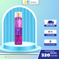 Xịt Thơm Toàn Thân Bath & Body Works Dark Kiss 236ml – Hương Quả Mọng & Vani Quyến Rũ, Lưu Hương Lâu