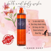 Xịt thơm toàn thân Body Mist Bath and body Works MIDNIGHT AMBER GLOW