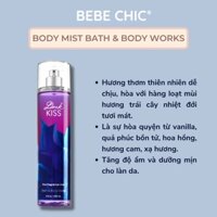 Xịt thơm toàn thân body mist Bath & Body Works 236ml - dark kiss