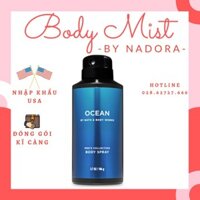 Xịt Thơm Toàn Thân Dành Cho Nam Bath And Body Works - Ocean Body Spray (104g)