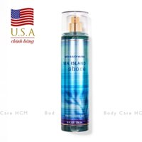 Xịt thơm toàn thân Sea Island Shore (Cotton) body mist - Bath and Body Works 236ml