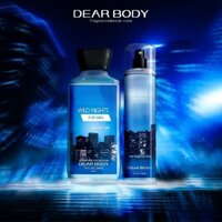 Xịt thơm toàn thân & Sữa tắm Dear Body Wild Night for Men 236ml (Dành Cho Nam)