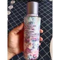 xịt thơm toàn thân sugar neetar pop rock candy the 8weet life 250ml